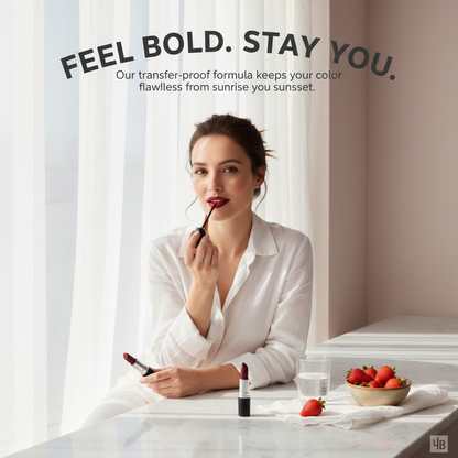 Velvet Matte Liquid Lipstick - Transfer Proof, Water Resistant, All-Day Wear