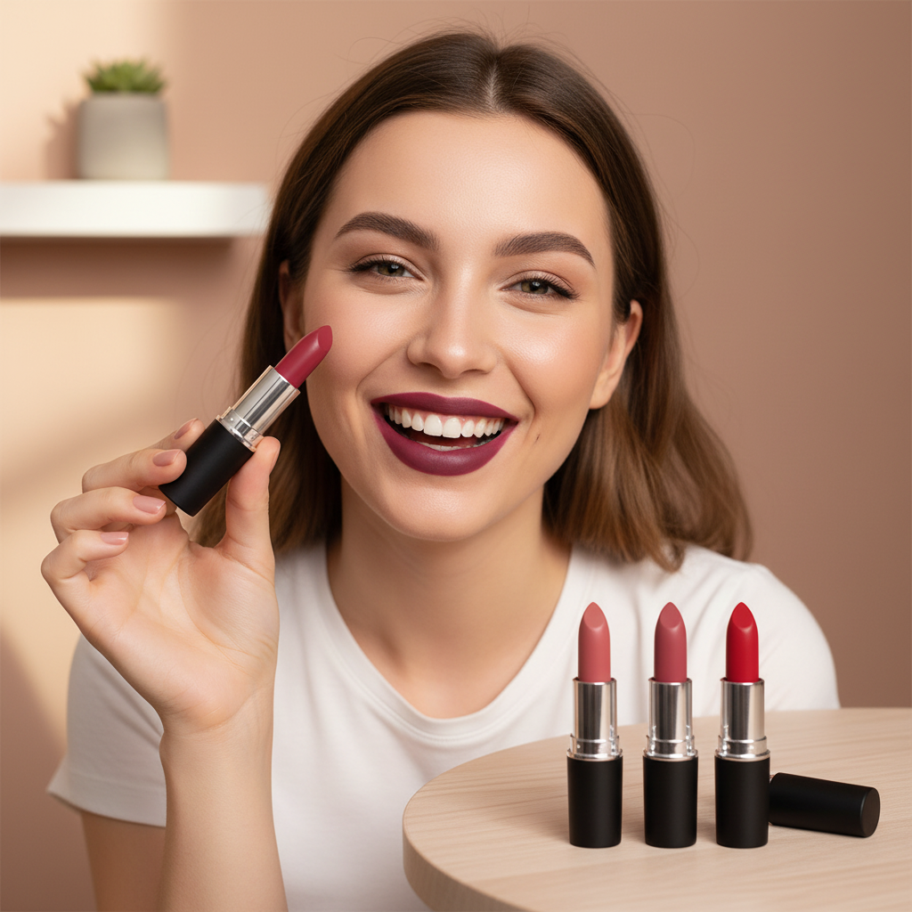 Velvet Matte Liquid Lipstick - Transfer Proof, Water Resistant, All-Day Wear